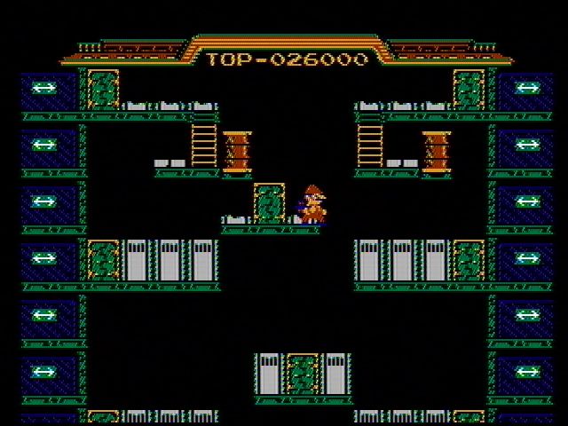 Wrecking Crew screenshot 4 for Famicom Disk System